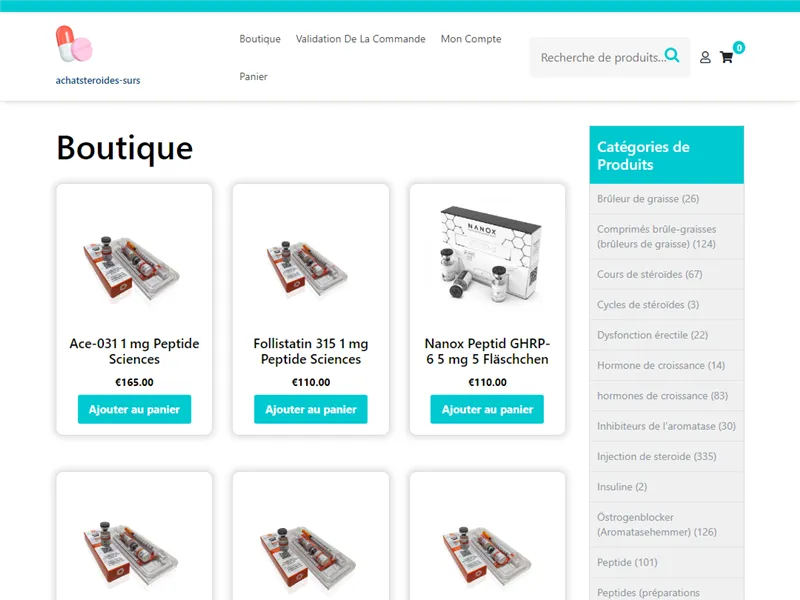 Achatsteroides-surs.com