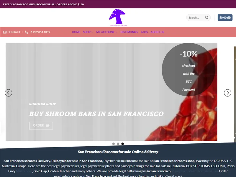 Sanfranciscoshroomshop.com