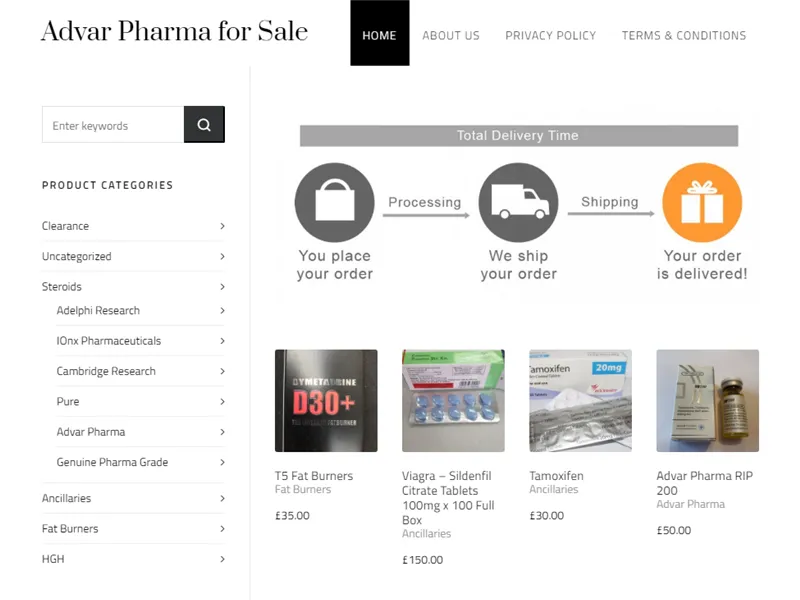 Advarpharmaforsale.com