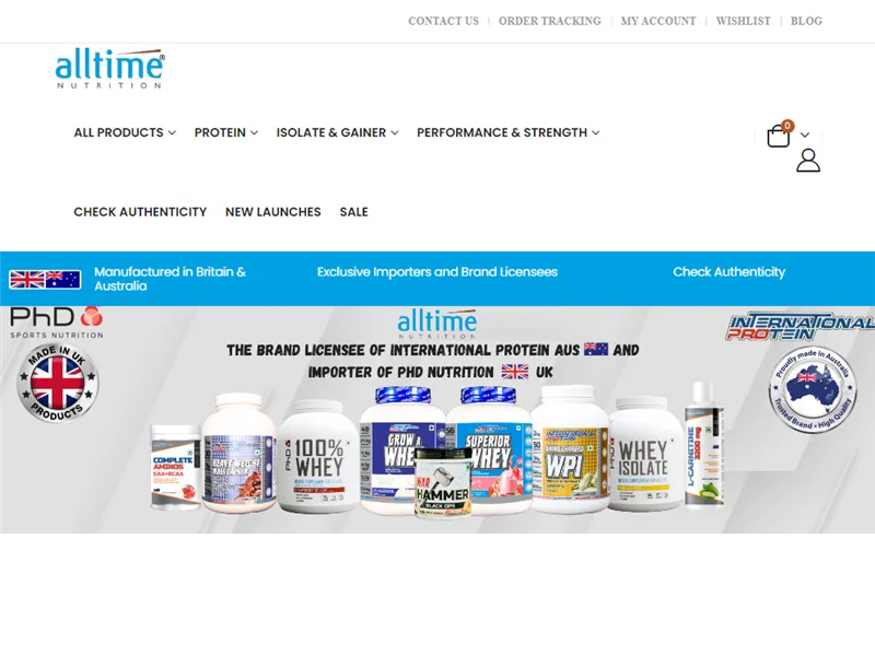 Alltimenutrition.in