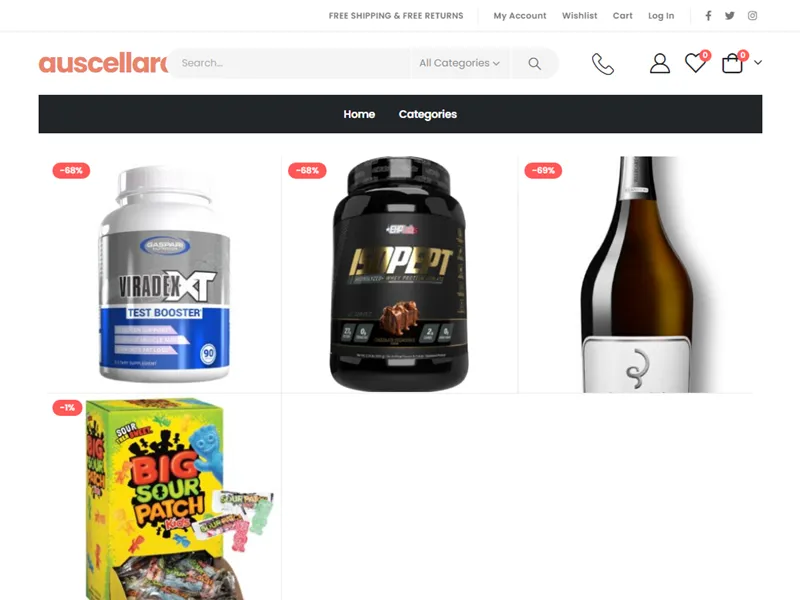 Auscellardoor.shop