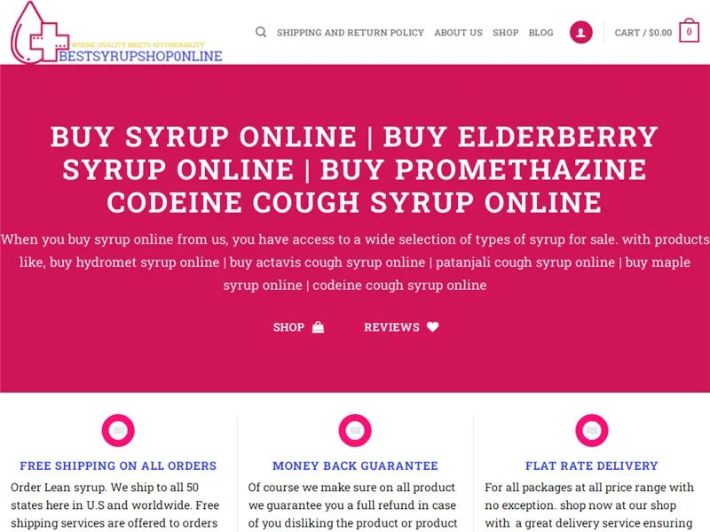 Bestsyrupshoponline.com