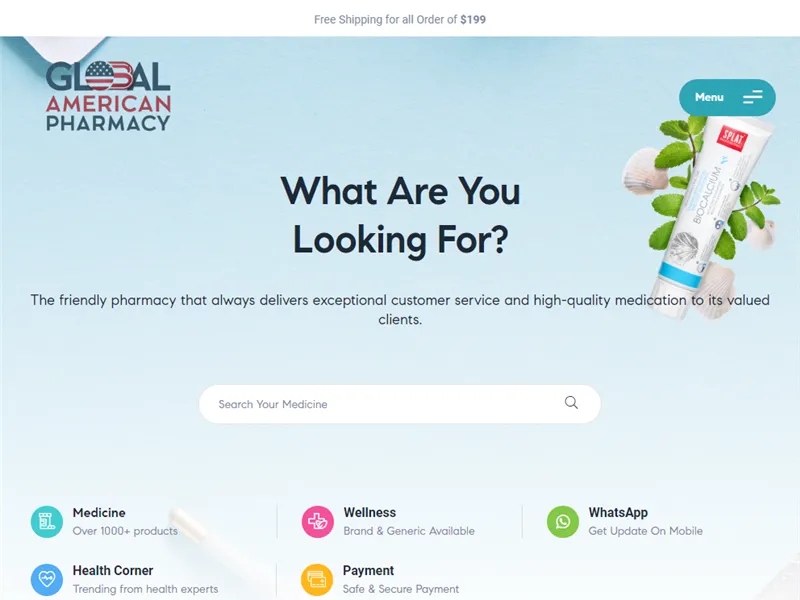 Globalamericanpharmacy.com