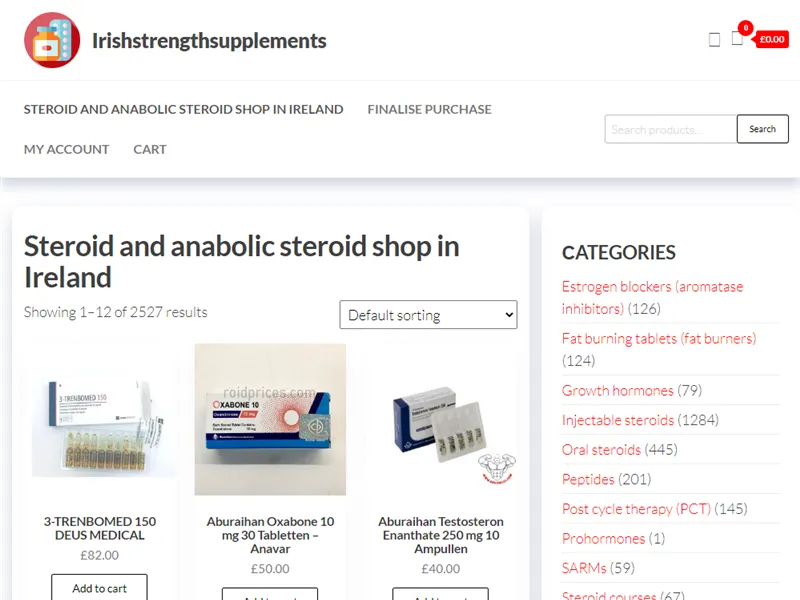 Irishstrengthsupplements.com