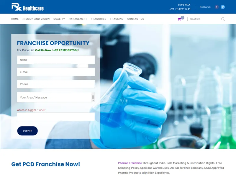 Rxhealthcare.co.in