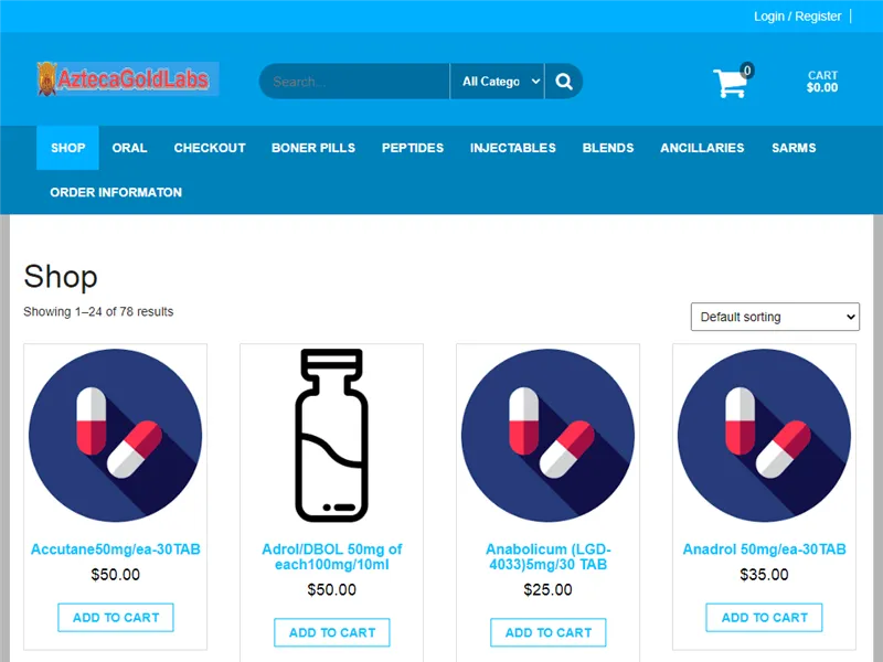 Aztecagoldlabs.com