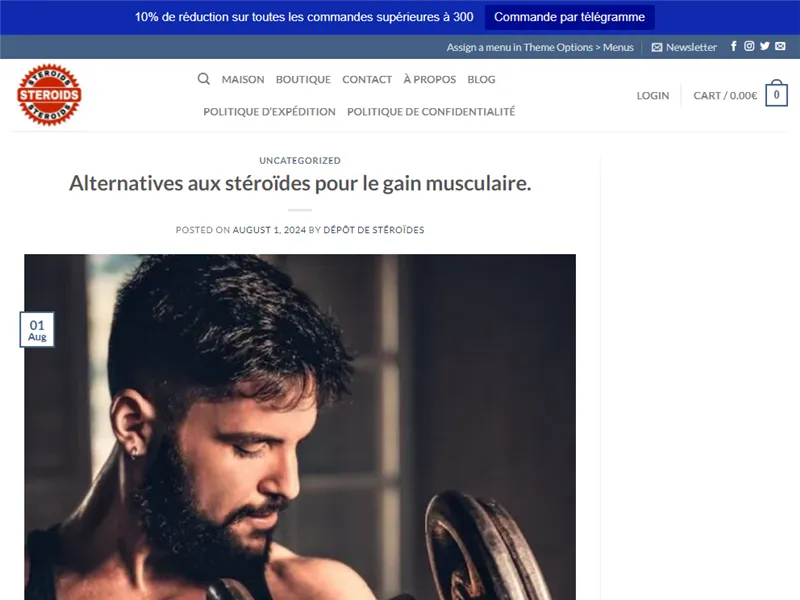 Dépôtdestéroïdes.fr