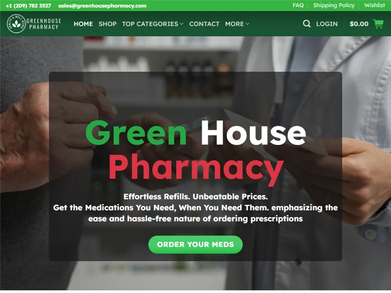 Greenhousepharmacy.com