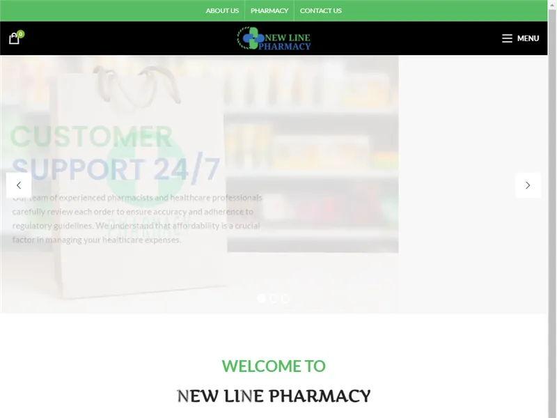 Newlinepharmacy.uk