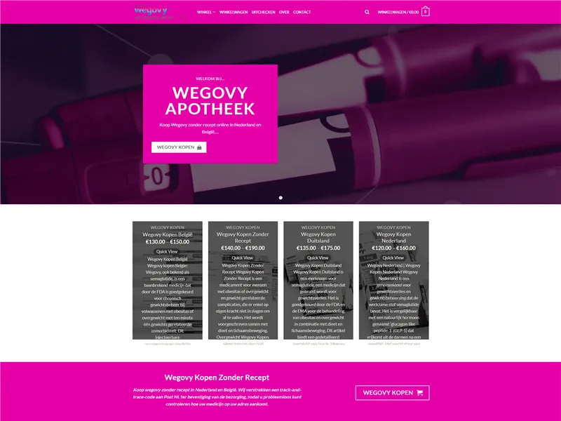 Wegovyapotheek.nl