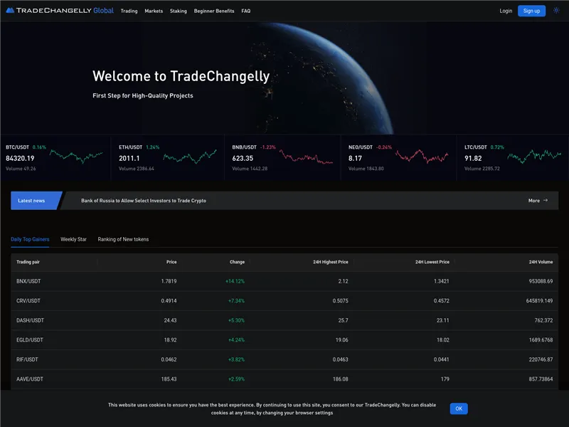 Trade-changelly.global