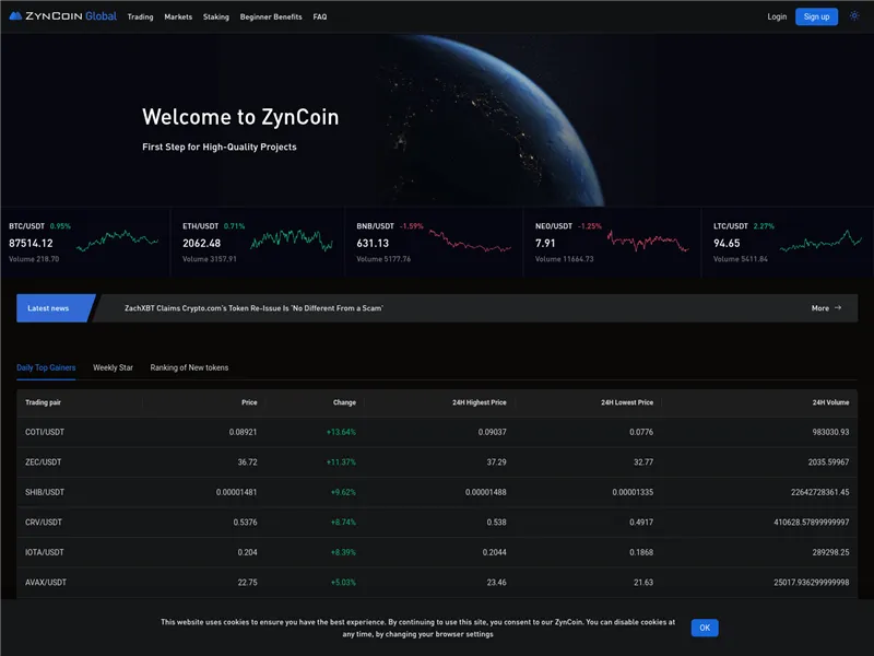 Zyncoin.global