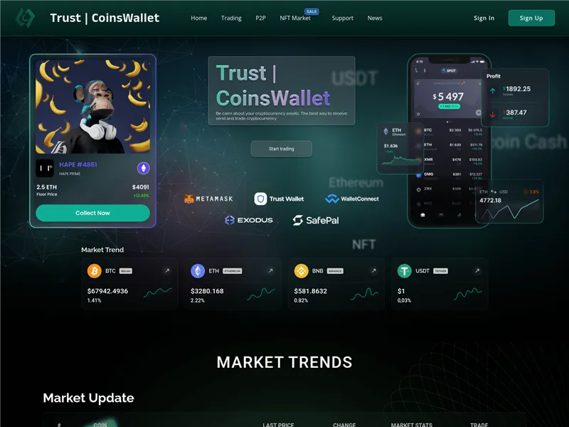 Trustcoinswallet.com