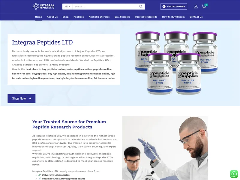 Integraapeptidesltd.com