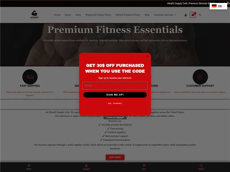 Ultrafitsupplyco.com